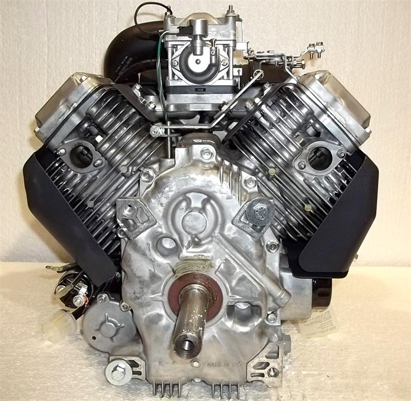 Kawasaki Vertical 23.5 HP 726cc V-Twin Engine ES 15amp 1-1/8" x 4-5/16" #FX730V-AR00