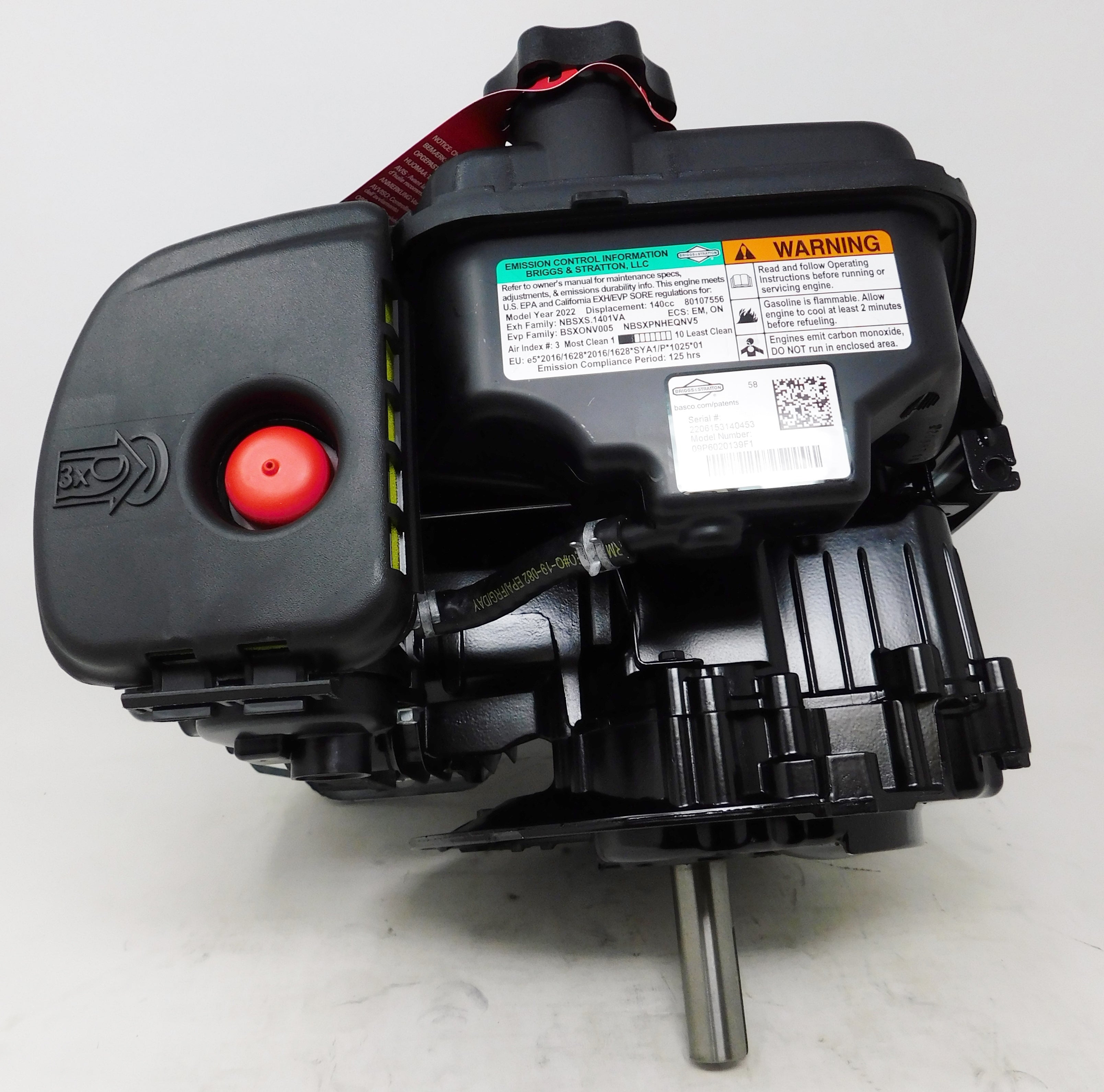 Briggs & Stratton Vertical Engine 5 TP 140cc 7/8